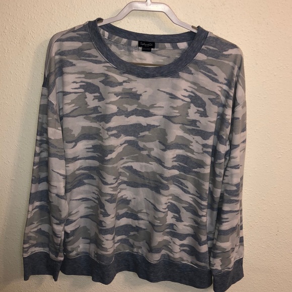 Splendid Sweatshirt light camo - Picture 1 of 5